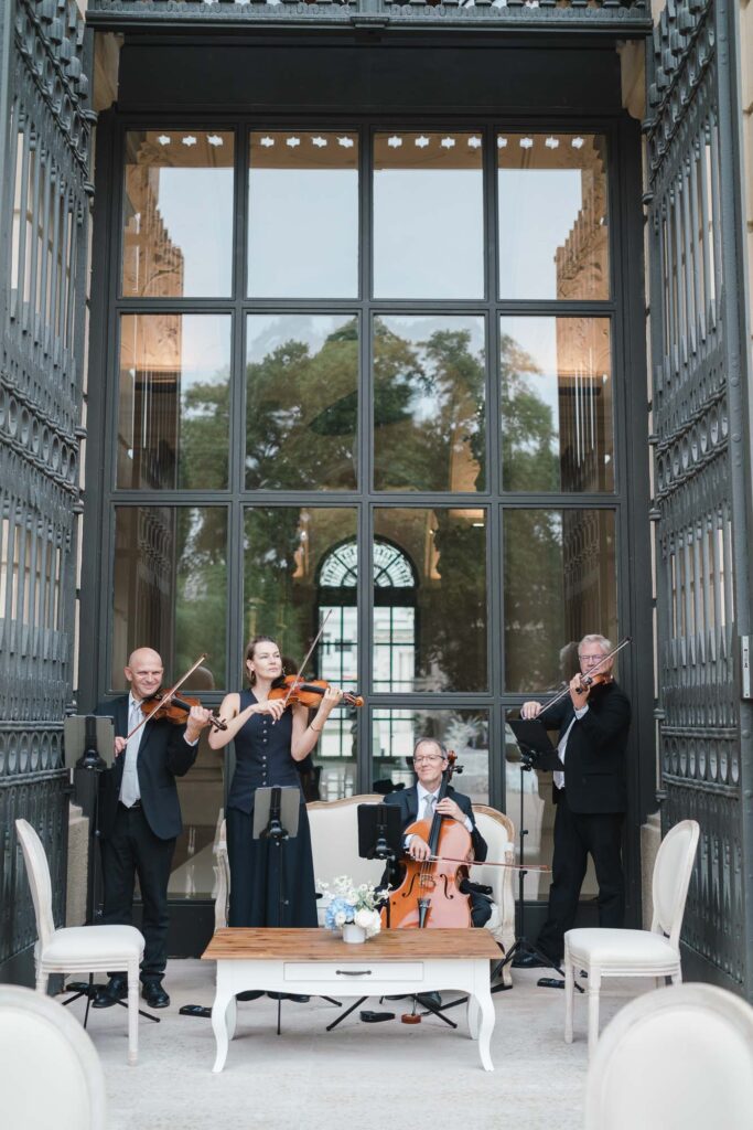 Streichquartett im Gartenpalais Liechtenstein